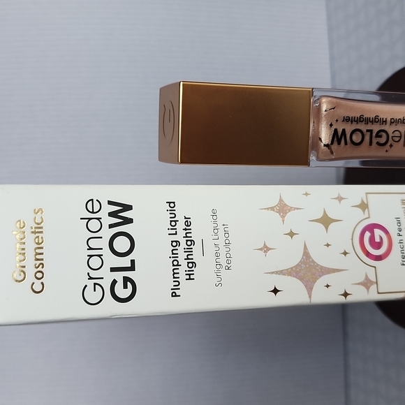 Grande Cosmetics Grande Glow Plumping Liquid Highlighter - French Pearl - Picture 3 of 11